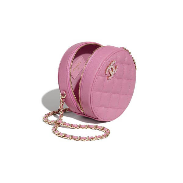 シャネル チェーン クラッチ ラウンド ショルダーバッグ コピー AP2034 B05060 NB358